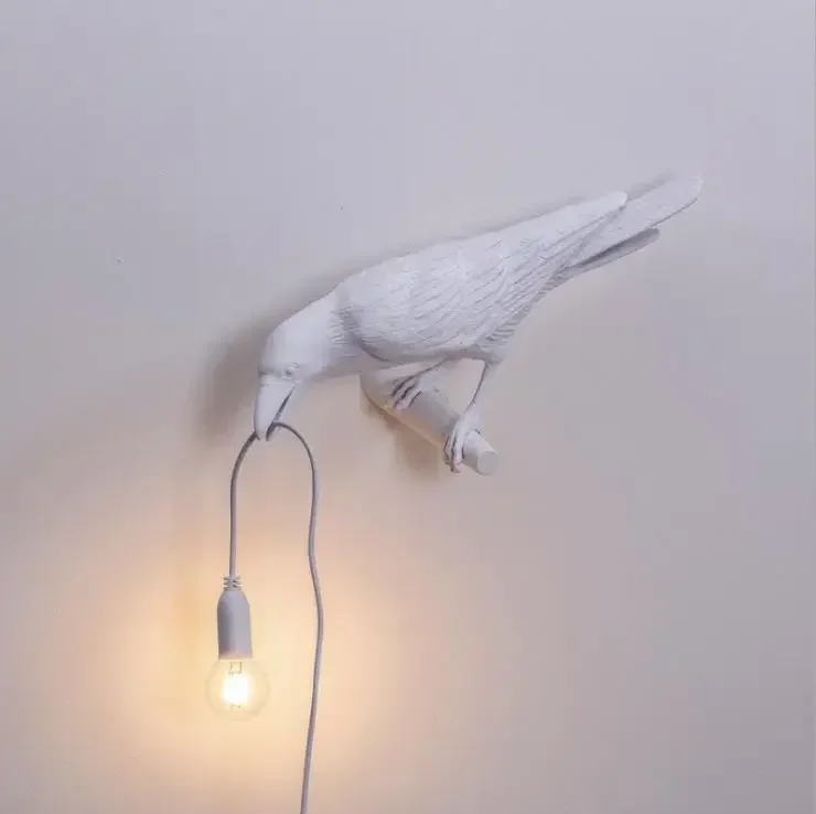 Daily Black/White Bird Wall Light Nordic for Bedside Living room Decorative Home Desk Lustre Table Lamp Animal Fixtures G5/E15
Daily Black/White Bird Wall Light Nordic for Bedside Living room Decorative Home Desk Lustre Table Lamp Animal Fixtures G5/E15