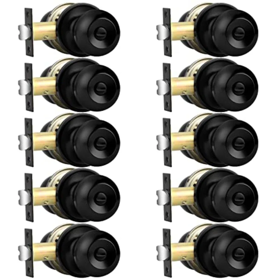 Flat Ball Privacy Door Knobs, Interior Bedroom Bathroom Door Handles Keyless Round Bed/Bath Locksets 0
Flat Ball Privacy Door Knobs, Interior Bedroom Bathroom Door Handles Keyless Round Bed/Bath Locksets 0
