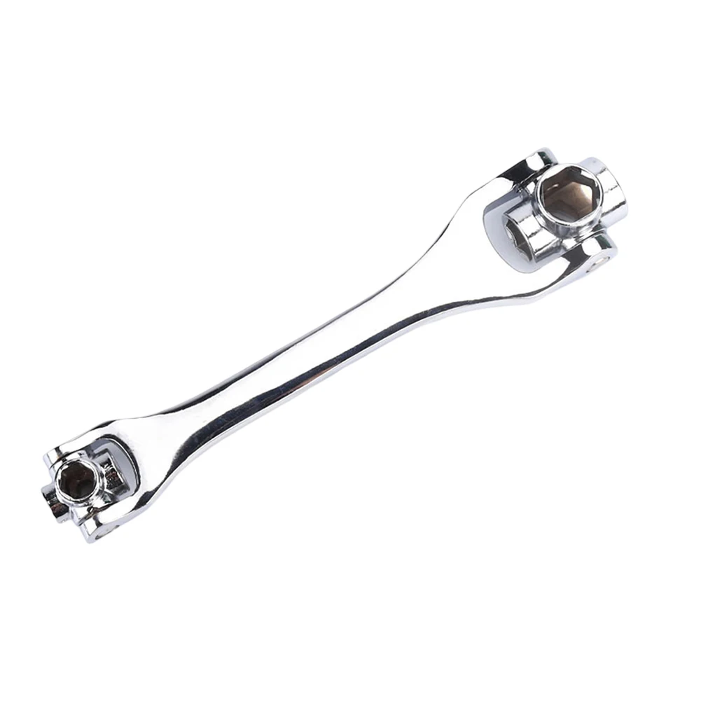 Convenient Socket Wrench Sleeve with 360 Degree Rotating Head Metric and Inch Socket Chrome Vanadium Steel Silver
Convenient Socket Wrench Sleeve with 360 Degree Rotating Head Metric and Inch Socket Chrome Vanadium Steel Silver