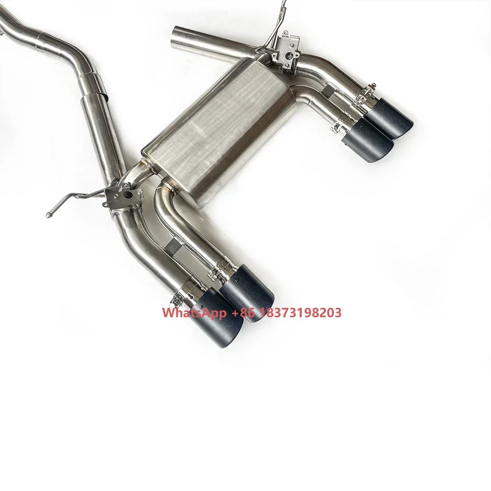 Cat-back Exhaust for M3 F80 F82 3.0T 2014-2019 304 Stainless Steel Long Tube Automobile Exhaust Pipe Muffler System
Cat-back Exhaust for M3 F80 F82 3.0T 2014-2019 304 Stainless Steel Long Tube Automobile Exhaust Pipe Muffler System