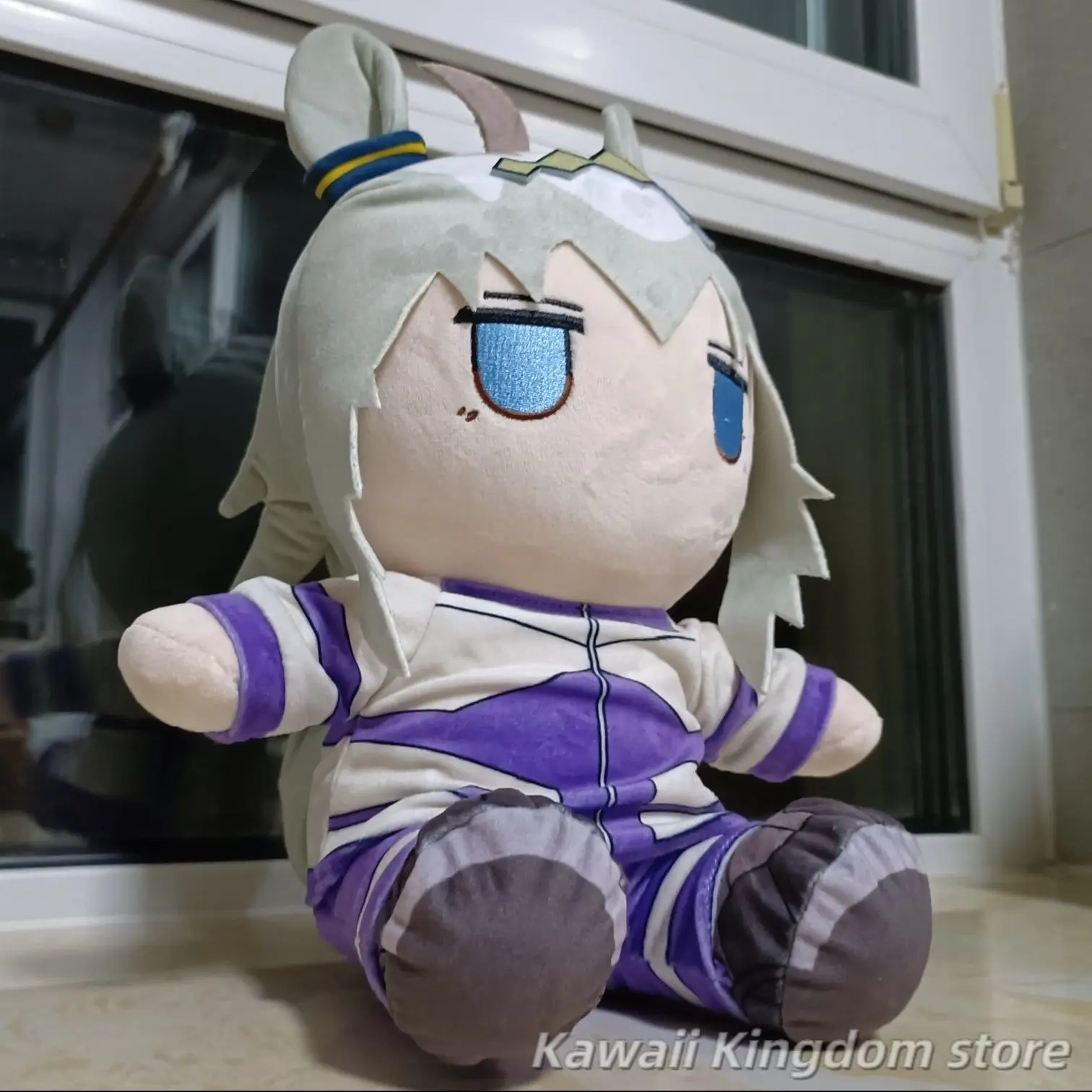Плюшевая подушка-игрушка Uma Musume Oguri Cap, аниме-фигурка в сидячей позе, 30 см, подарок на день рождения, для косплея
Плюшевая подушка-игрушка Uma Musume Oguri Cap, аниме-фигурка в сидячей позе, 30 см, подарок на день рождения, для косплея