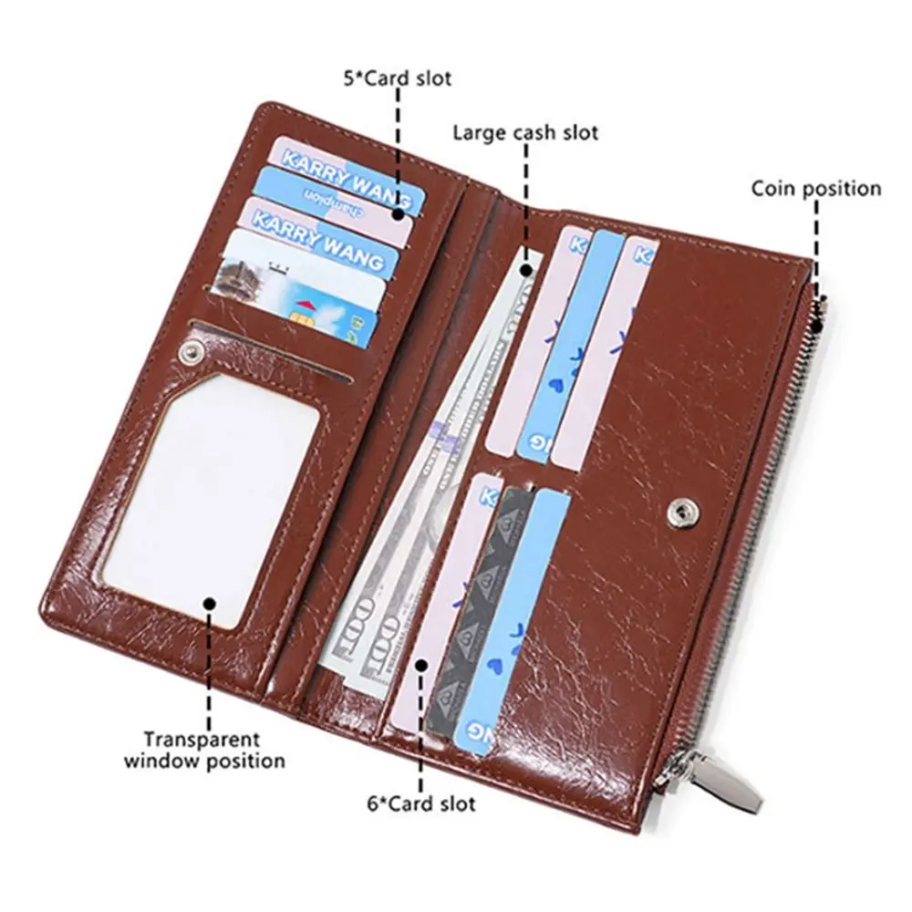 Sweet Multi Slot Long Wallet Zipper Bow Strap Design Card Holder Coin Purse Women
Sweet Multi Slot Long Wallet Zipper Bow Strap Design Card Holder Coin Purse Women
