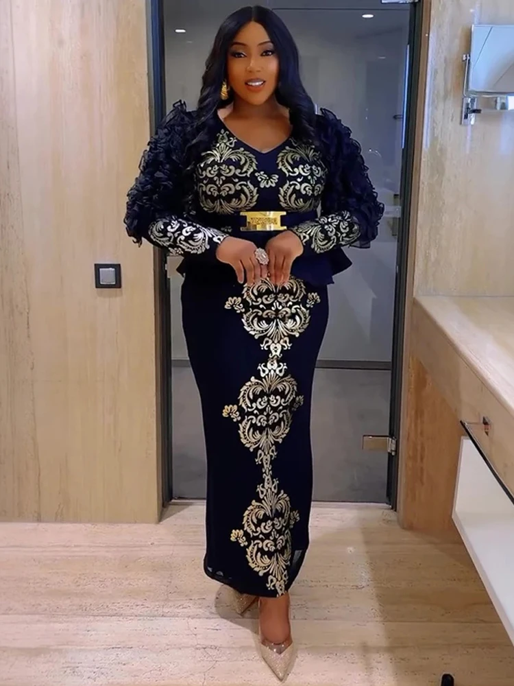 Luxury Wedding Party Evening Dresses Elegant Women Puff Sleeve Sequin Maxi Dress 2025 Africa Clothes Birthday Prom Gowns Kaftans
Luxury Wedding Party Evening Dresses Elegant Women Puff Sleeve Sequin Maxi Dress 2025 Africa Clothes Birthday Prom Gowns Kaftans