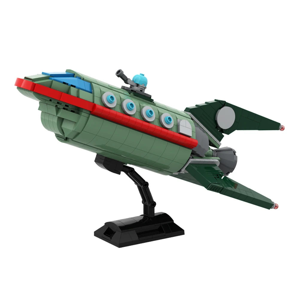 MOC Futuramaed Planet Экспресс-доставка Корабль Кирпичи Бендер Робот Фигурки Планета Экспресс Корабль Строительные блоки Игрушки Подарок
MOC Futuramaed Planet Экспресс-доставка Корабль Кирпичи Бендер Робот Фигурки Планета Экспресс Корабль Строительные блоки Игрушки Подарок