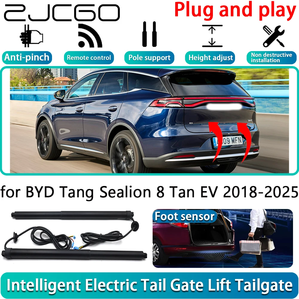 for BYD Tang Sealion 8 Tan EV 2018-2025 OEM Electric Powered Tailgate Power Liftgate Automatic Tailgate System With Foot Sensor
for BYD Tang Sealion 8 Tan EV 2018-2025 OEM Electric Powered Tailgate Power Liftgate Automatic Tailgate System With Foot Sensor
