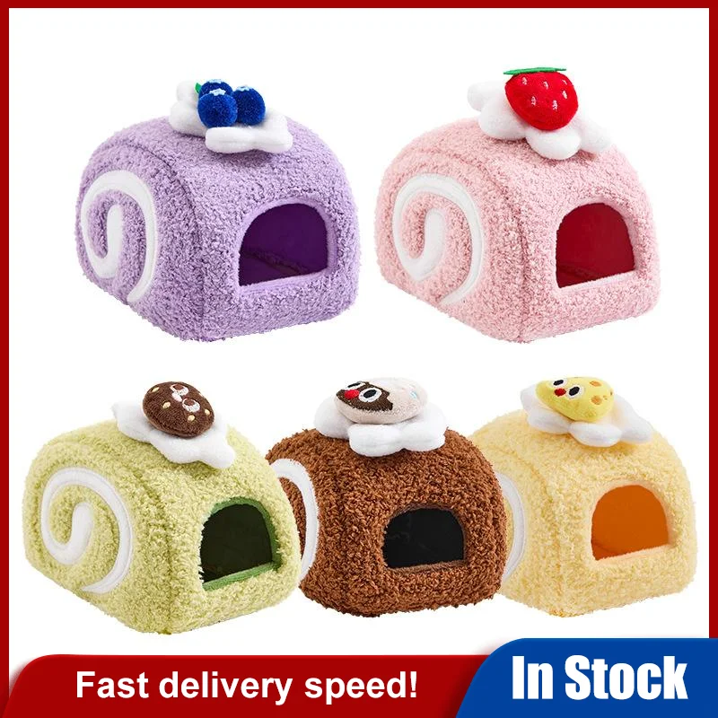 Cute Desserts Cake Plush Hamster House Small Animal Cage Landscaping Supplies Mouse House Small Pet Nest Pet Toy Hiding House
Cute Desserts Cake Plush Hamster House Small Animal Cage Landscaping Supplies Mouse House Small Pet Nest Pet Toy Hiding House