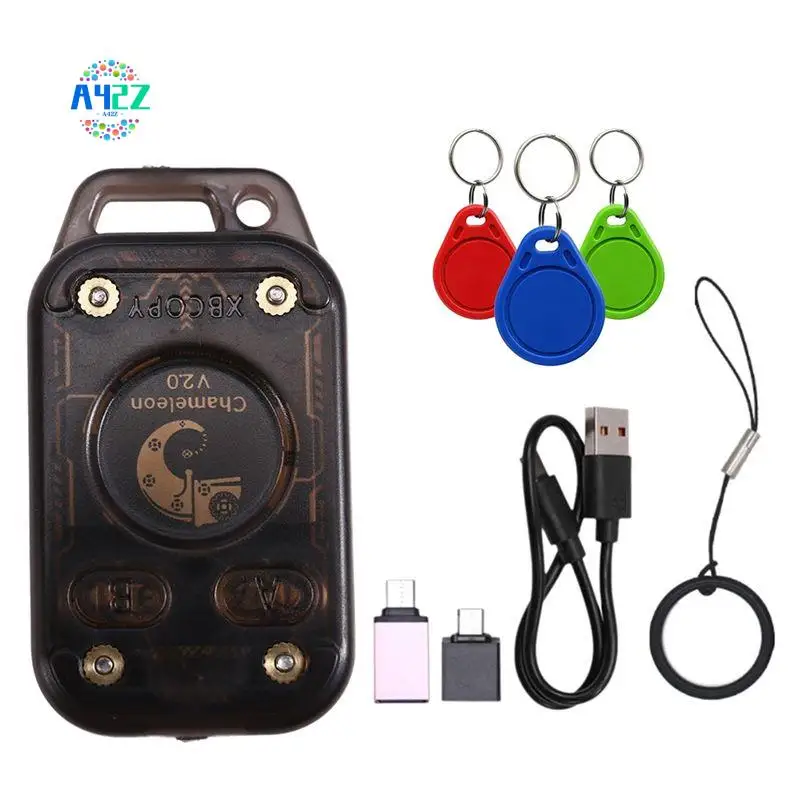 A42Z-Chameleon V2.0 RFID Smart Chip Reader Emulator NFC Duplicator Chameleon Ultra+3Xcuid Keychain 125K 13.56Mhz Card Decode
A42Z-Chameleon V2.0 RFID Smart Chip Reader Emulator NFC Duplicator Chameleon Ultra+3Xcuid Keychain 125K 13.56Mhz Card Decode