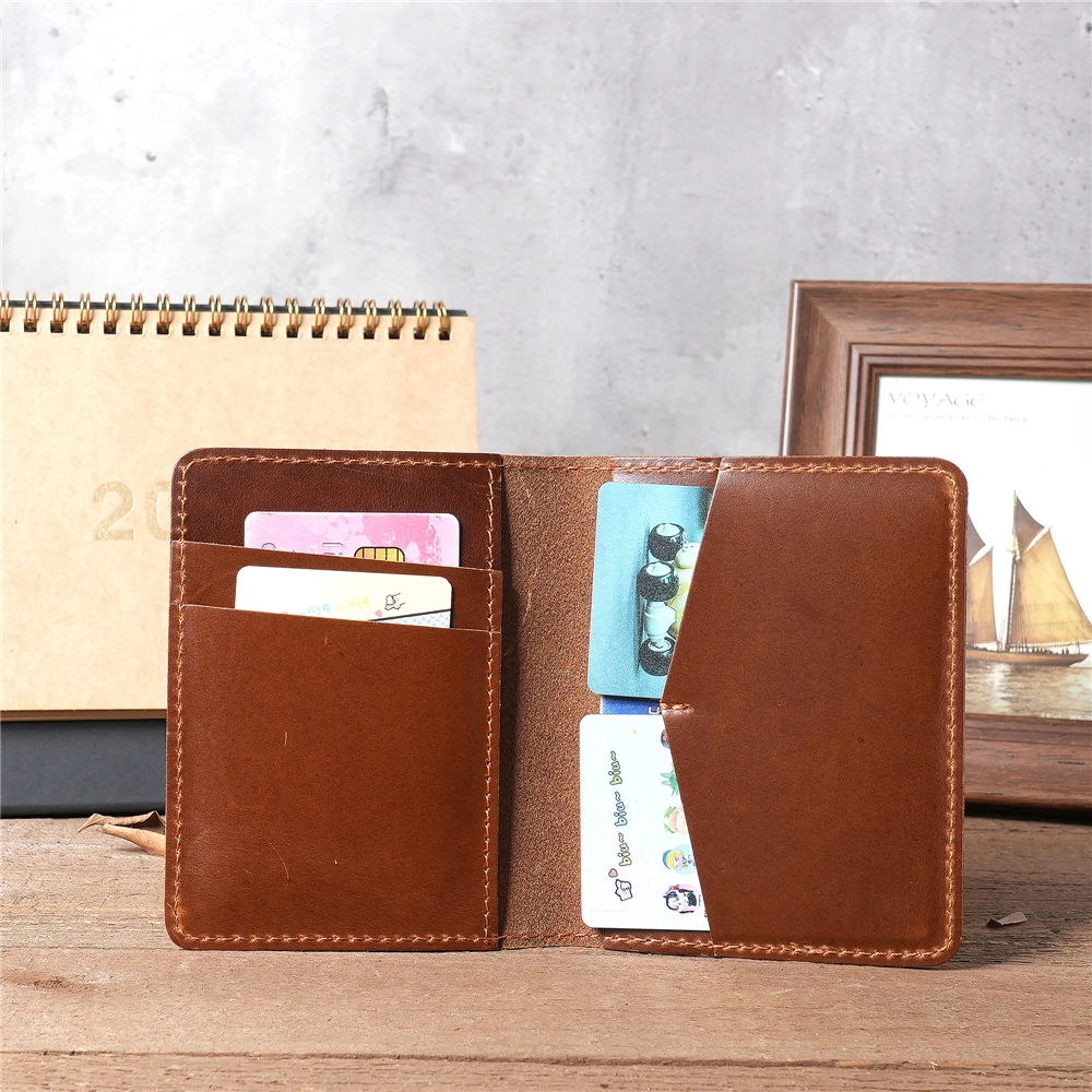 Vintage Card Holder Men Fashion Genuine Leather Credit Card Holder Small Wallet Money Bag ID Card Case Mini Purse For Male
Vintage Card Holder Men Fashion Genuine Leather Credit Card Holder Small Wallet Money Bag ID Card Case Mini Purse For Male