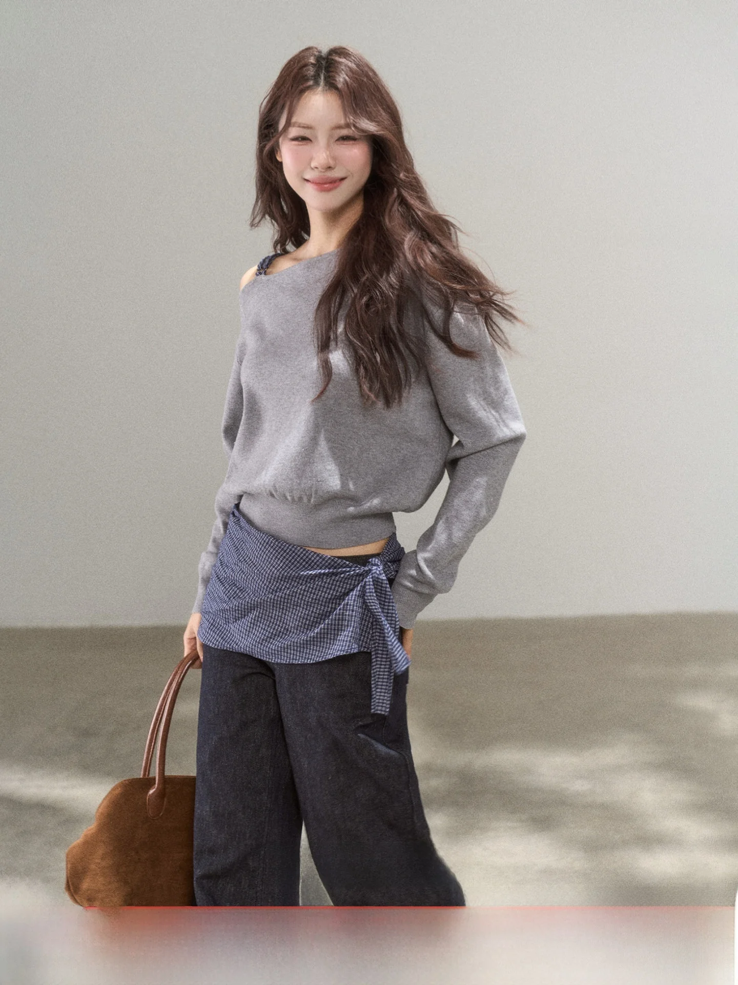 Вязаный свитер с длинными рукавами для женщин, модный топ с открытым плечом, осенняя новинка, цвет: Wild Berry
Вязаный свитер с длинными рукавами для женщин, модный топ с открытым плечом, осенняя новинка, цвет: Wild Berry