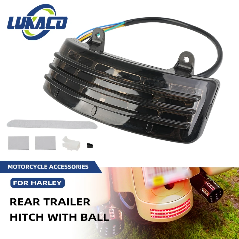 Motorcycle Fender Lamp Tri-Bar Tail Brake Turn Signal Light LED Smoked For Harley Touring Street Road Glide FLHX FLTRX 1996-2013
Motorcycle Fender Lamp Tri-Bar Tail Brake Turn Signal Light LED Smoked For Harley Touring Street Road Glide FLHX FLTRX 1996-2013