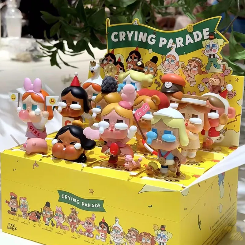 CRYBABY Crying Parade Series 100% Original Blind Box Toys Guess Bag Mystery Box Mistery Caixa Action Figure Surpresa Cute Model
CRYBABY Crying Parade Series 100% Original Blind Box Toys Guess Bag Mystery Box Mistery Caixa Action Figure Surpresa Cute Model