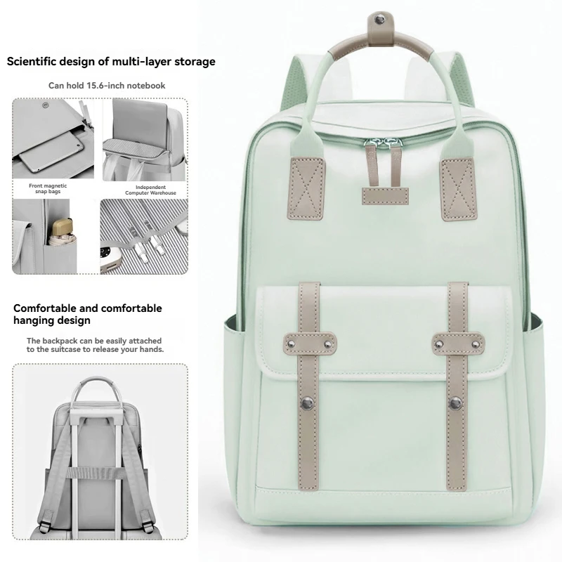 Women's laptop backpack, travel backpack, business computer bag 15.6 inches, casual portable waterproof backpack
Women's laptop backpack, travel backpack, business computer bag 15.6 inches, casual portable waterproof backpack
