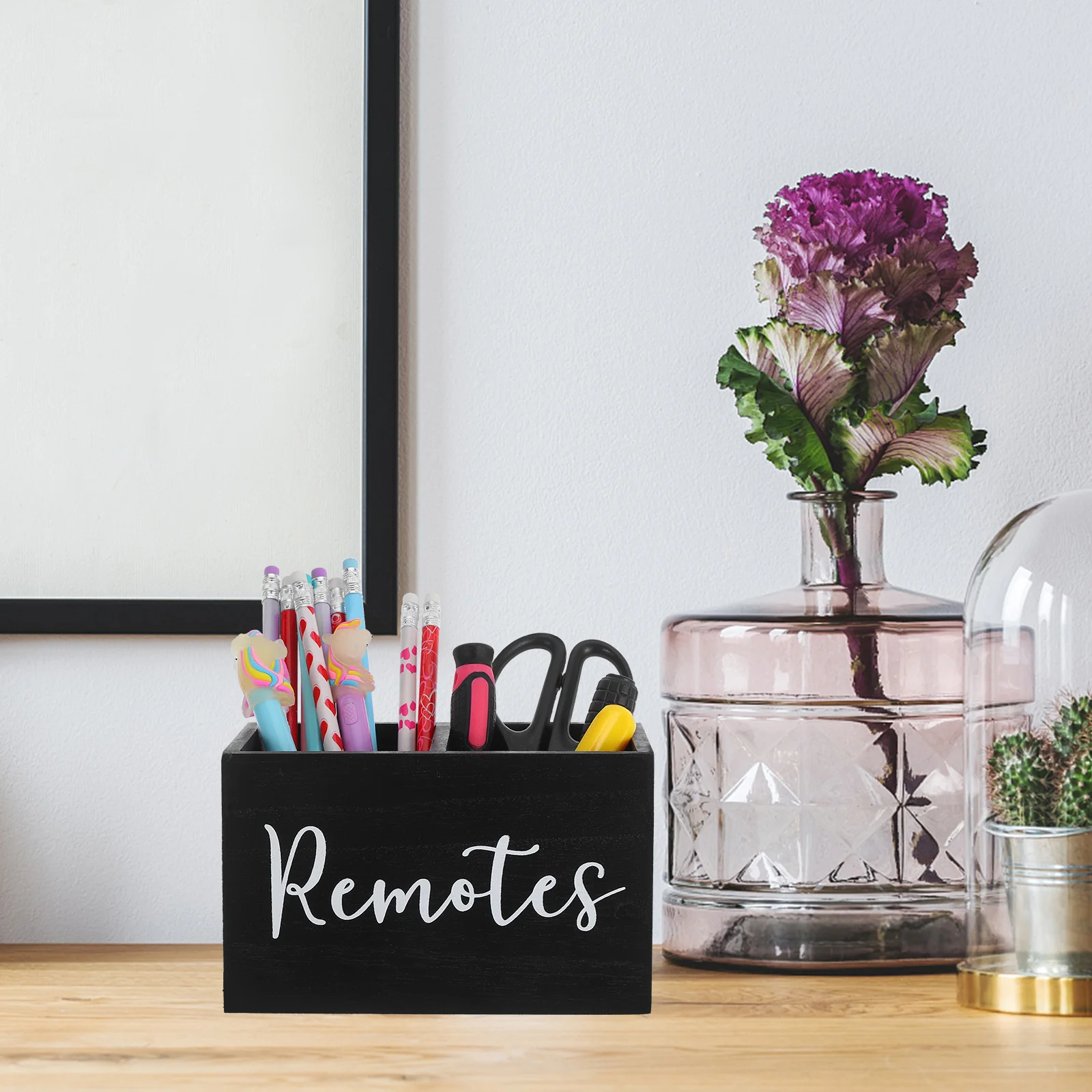 Rustic Wooden Remote Holder with Dividers Multi Compartment Organizer for Living Room Desk Or Bedroom Tabletop Storage for
Rustic Wooden Remote Holder with Dividers Multi Compartment Organizer for Living Room Desk Or Bedroom Tabletop Storage for