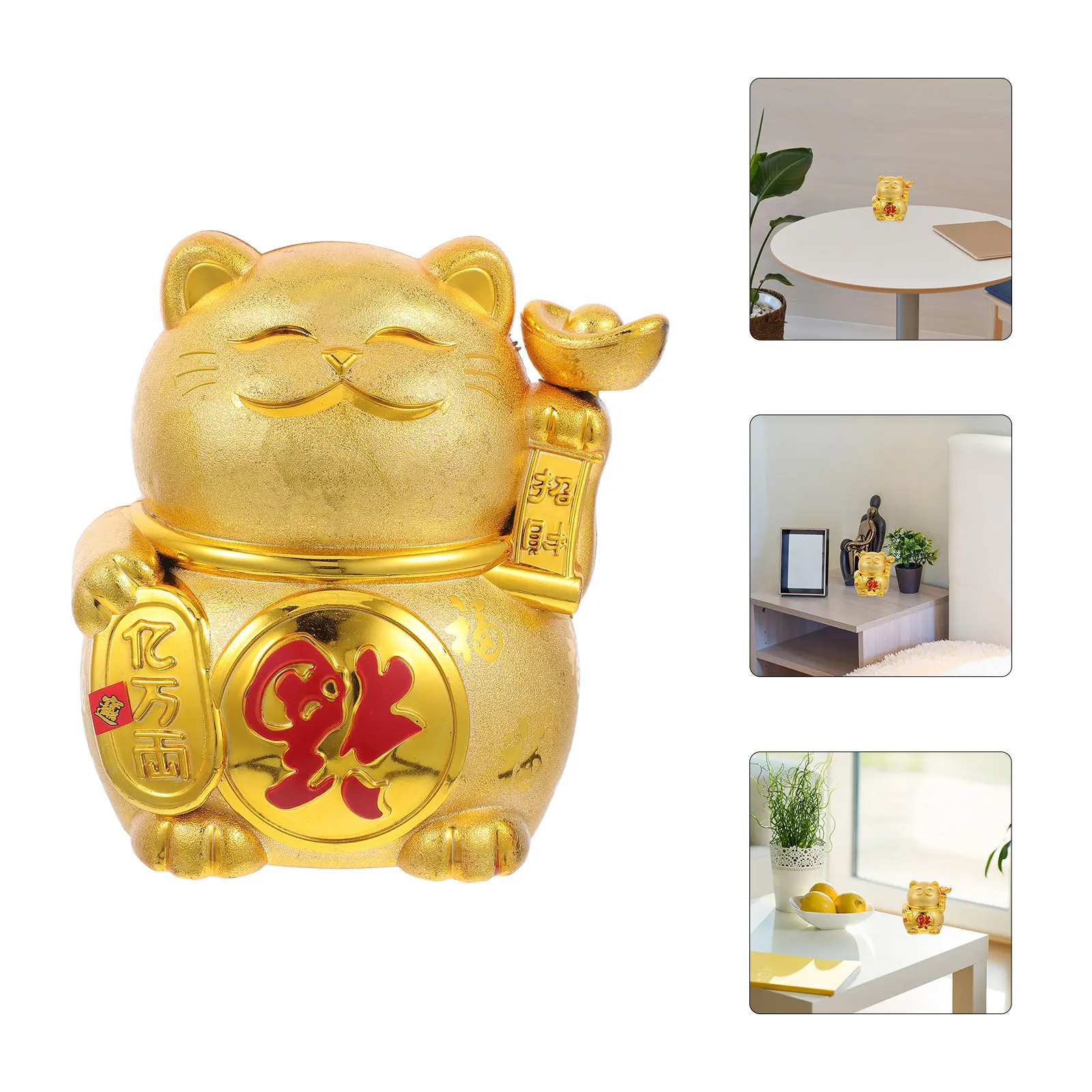 Cat Piggy Bank Cute Design Money Saving Jar Home Office Decor Chinese New Year Gift Lucky Cat Coin Bank Maneki Neko Statue
Cat Piggy Bank Cute Design Money Saving Jar Home Office Decor Chinese New Year Gift Lucky Cat Coin Bank Maneki Neko Statue