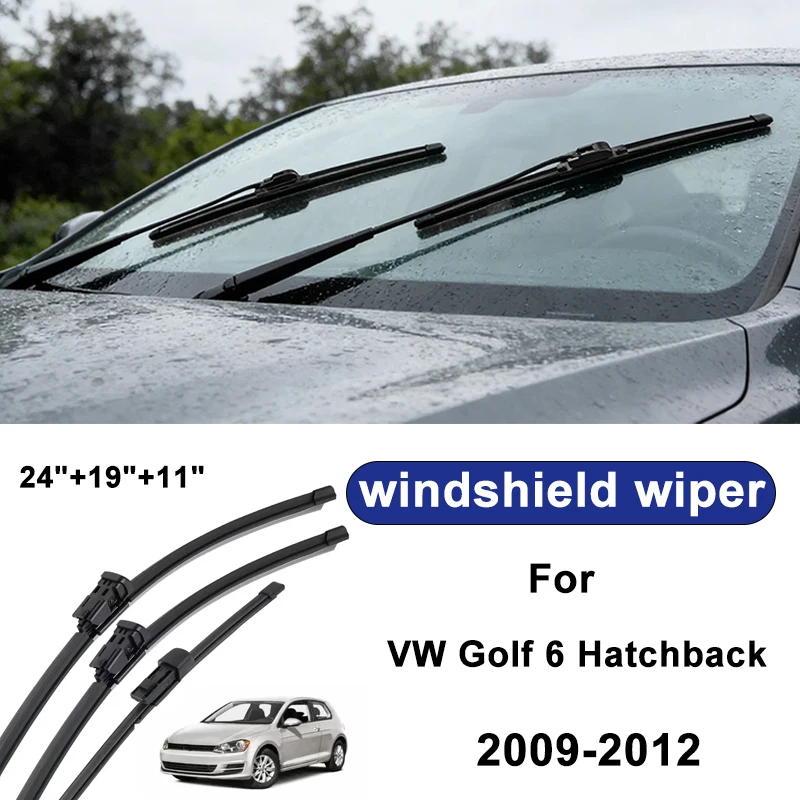 For VW Golf 6 Hatchback 2009-2012 car windshield front/rear wipers, silent wiper blades,car blade brush accessories
For VW Golf 6 Hatchback 2009-2012 car windshield front/rear wipers, silent wiper blades,car blade brush accessories