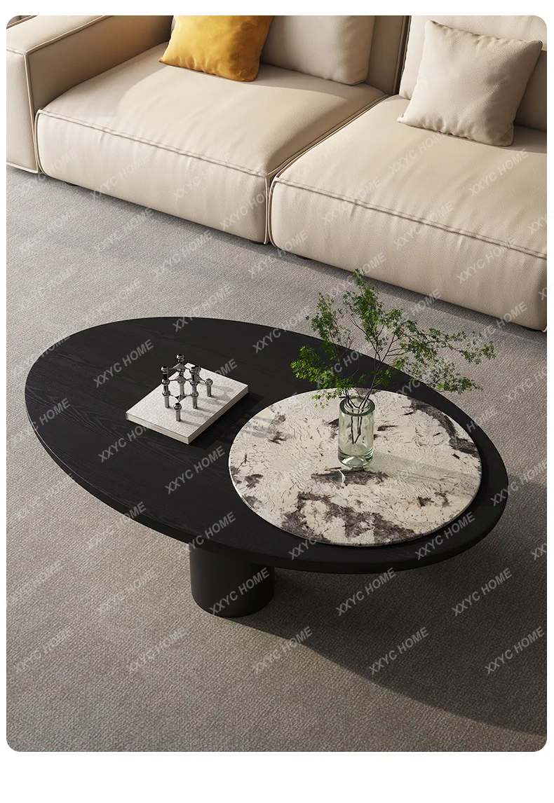 LJYminimalist natural marble oval coffee table
LJYminimalist natural marble oval coffee table