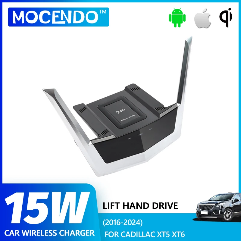 The latest For Cadillac XT5 XT6 2015-2021 Car center console phone charger fast wireless charger charging plate charging holder
The latest For Cadillac XT5 XT6 2015-2021 Car center console phone charger fast wireless charger charging plate charging holder