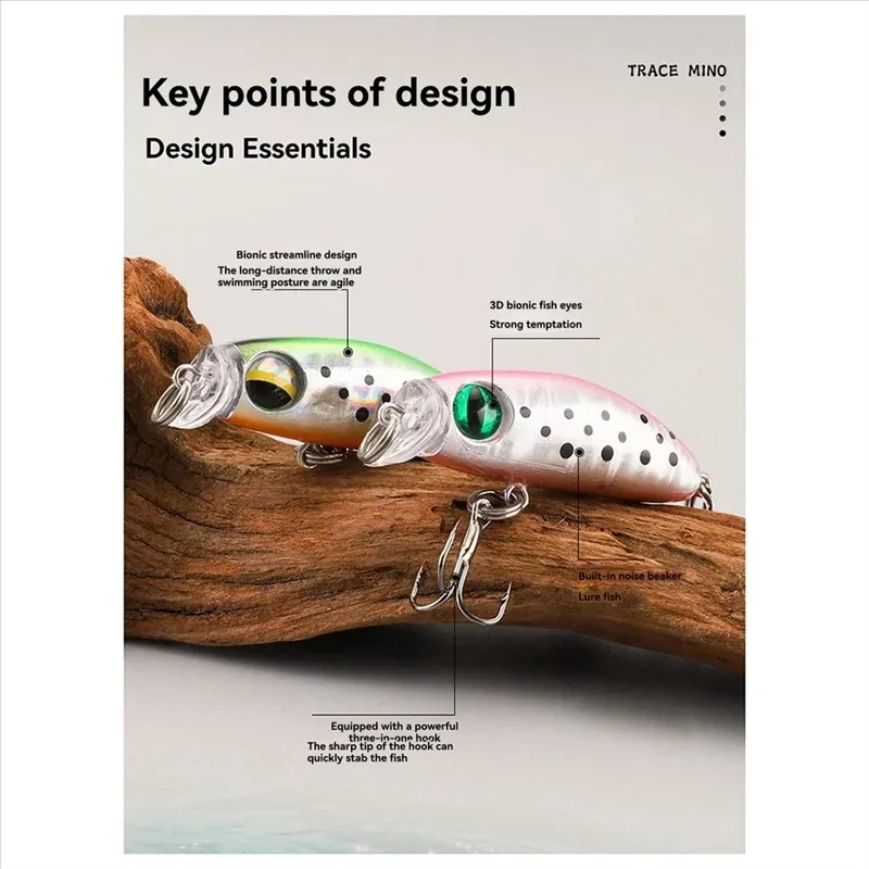 Mini 2.8g Slow Sinking Hard Bait 3D Laser Minnow Lure Long Casting Fishing Tackle for Bass Pale Chub
Mini 2.8g Slow Sinking Hard Bait 3D Laser Minnow Lure Long Casting Fishing Tackle for Bass Pale Chub