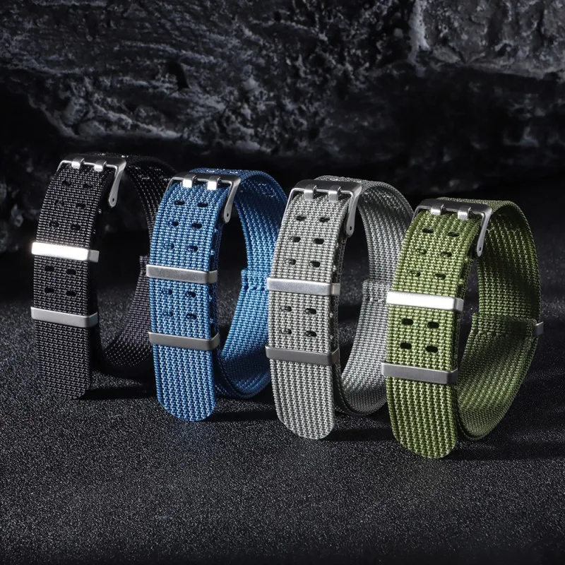 20mm 22mm High Quality Nylon Watch Strap Stainless Steel Pin Watch Buckle Band Replacement for Universal Sport Watch Bracelet
20mm 22mm High Quality Nylon Watch Strap Stainless Steel Pin Watch Buckle Band Replacement for Universal Sport Watch Bracelet