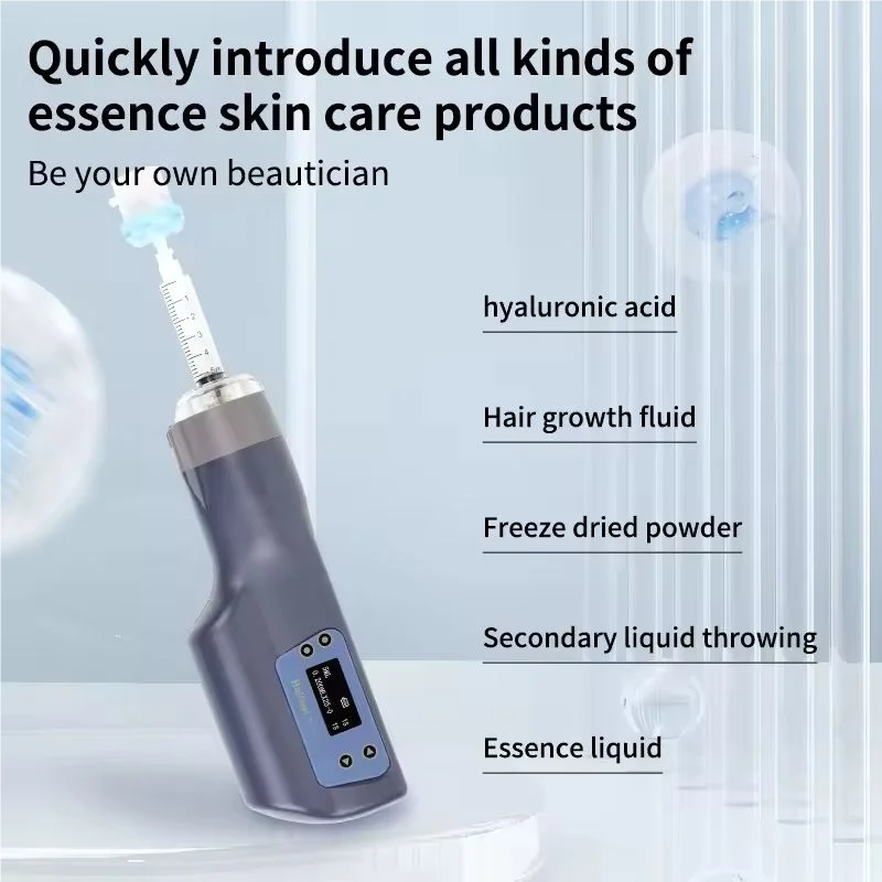 Haifeel Touch meso gun Handheld Hydra Injector,Handheld Mesotherapy Injector ,Beauty Machine Skin Care Tool Adjustable Depth
Haifeel Touch meso gun Handheld Hydra Injector,Handheld Mesotherapy Injector ,Beauty Machine Skin Care Tool Adjustable Depth