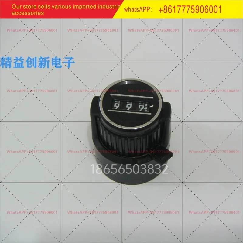 SAKAE counting scale knob DC10 with 10 turns potentiometer 3 digits display dial for shaft diameter 6
SAKAE counting scale knob DC10 with 10 turns potentiometer 3 digits display dial for shaft diameter 6