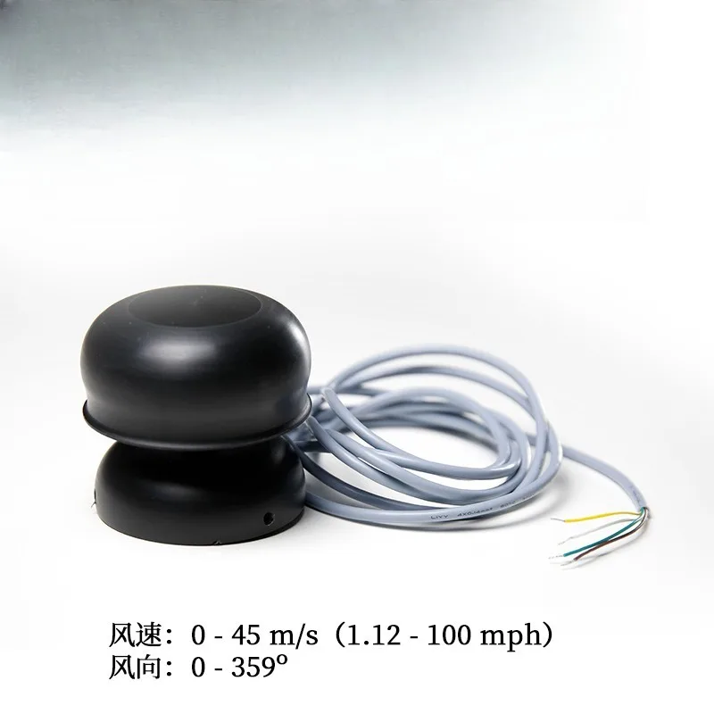 Ultra-low power consumption Ultrasonic wind speed Wind direction sensor direction speed RS485 output Nautical use
Ultra-low power consumption Ultrasonic wind speed Wind direction sensor direction speed RS485 output Nautical use