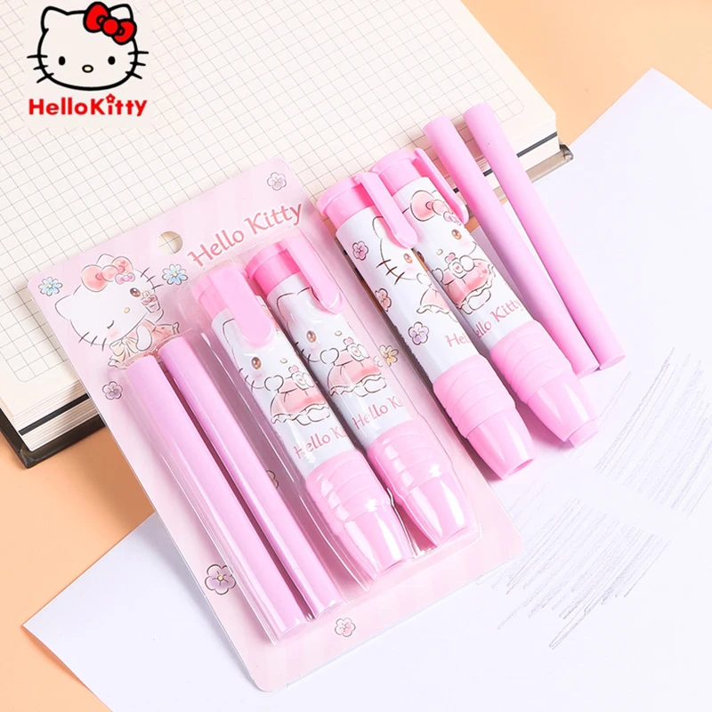 Kawaii Sanrio Hello Kitty Eraser Pencil Students Sketch Writing Drawing Rubber Pencil Eraserschool Office Supplies Stationery
Kawaii Sanrio Hello Kitty Eraser Pencil Students Sketch Writing Drawing Rubber Pencil Eraserschool Office Supplies Stationery