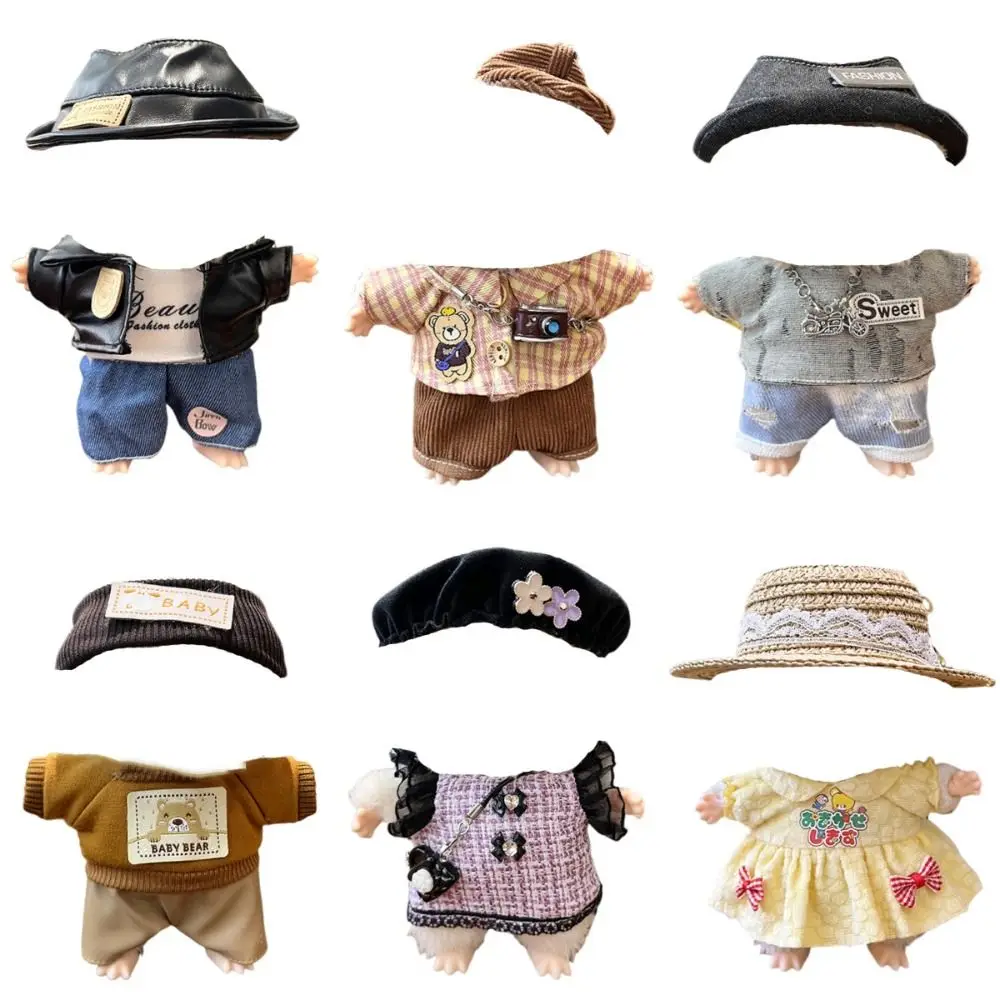 Fashion Multi Color Doll Clothes Handmade Replacement for Labubu Clothing Sets DIY for Labubu Skirt Suit Cotton Doll
Fashion Multi Color Doll Clothes Handmade Replacement for Labubu Clothing Sets DIY for Labubu Skirt Suit Cotton Doll