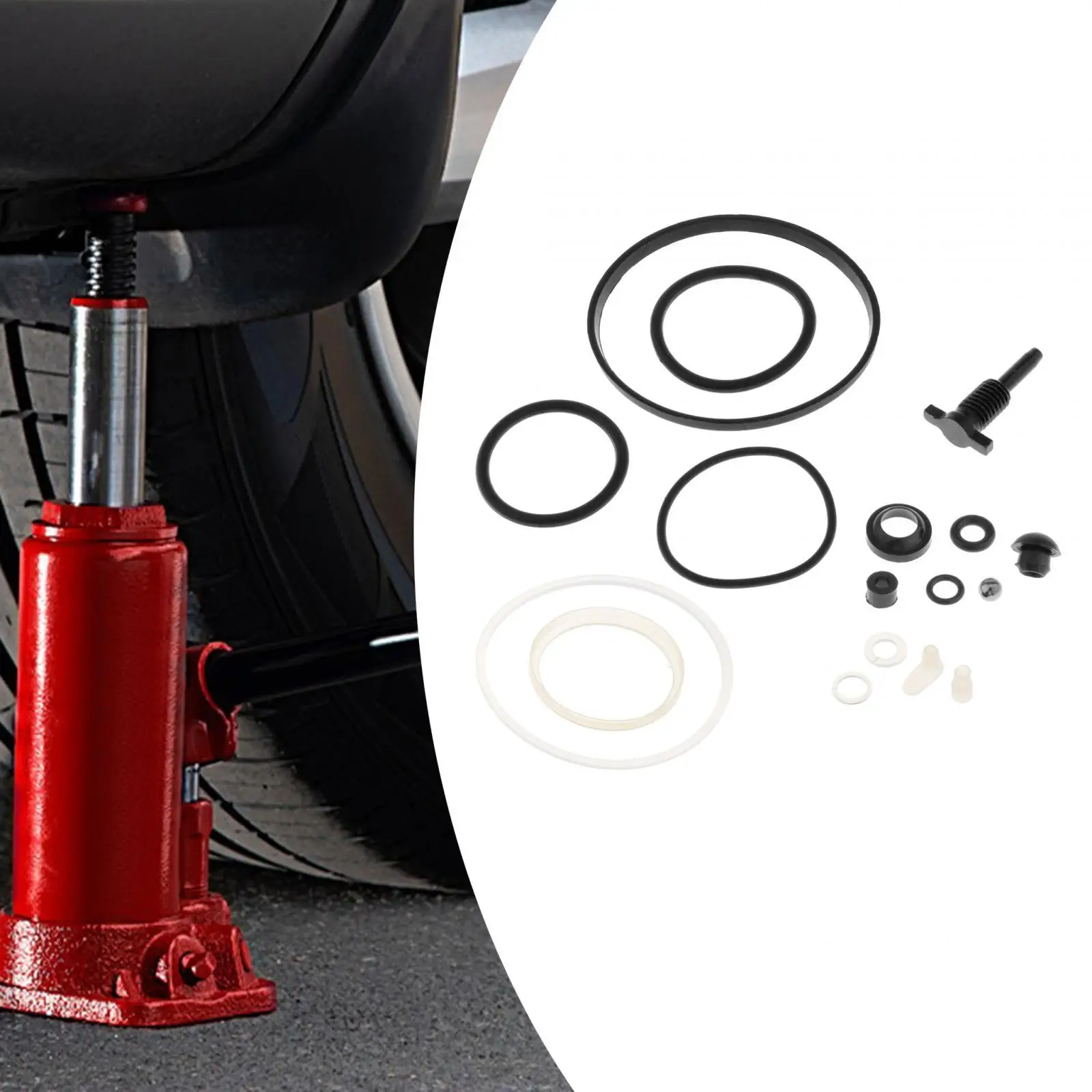 5x Pneumatic Jack Repair Kits Jack Seal Kits Professional Floor Jack Rebuild Kits Portable Accessory Hydraulic Jack Pepair Kits
5x Pneumatic Jack Repair Kits Jack Seal Kits Professional Floor Jack Rebuild Kits Portable Accessory Hydraulic Jack Pepair Kits