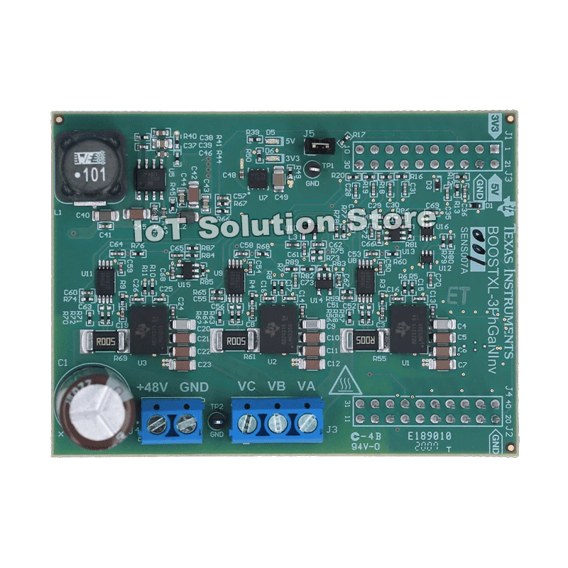 BOOSTXL-3PHGANINV 48-V 3-Phase Inverter With Shunt-Based In-Line Motor Phase Current Sensing Evaluation Module BOOSTXL 3PHGANINV
BOOSTXL-3PHGANINV 48-V 3-Phase Inverter With Shunt-Based In-Line Motor Phase Current Sensing Evaluation Module BOOSTXL 3PHGANINV
