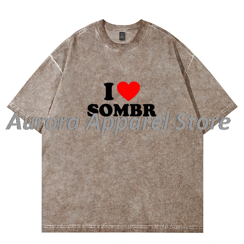 Футболки I Love Sombr Wash I Barely Know Her Merch, хлопковая футболка с короткими рукавами для косплея для женщин и мужчин
Футболки I Love Sombr Wash I Barely Know Her Merch, хлопковая футболка с короткими рукавами для косплея для женщин и мужчин