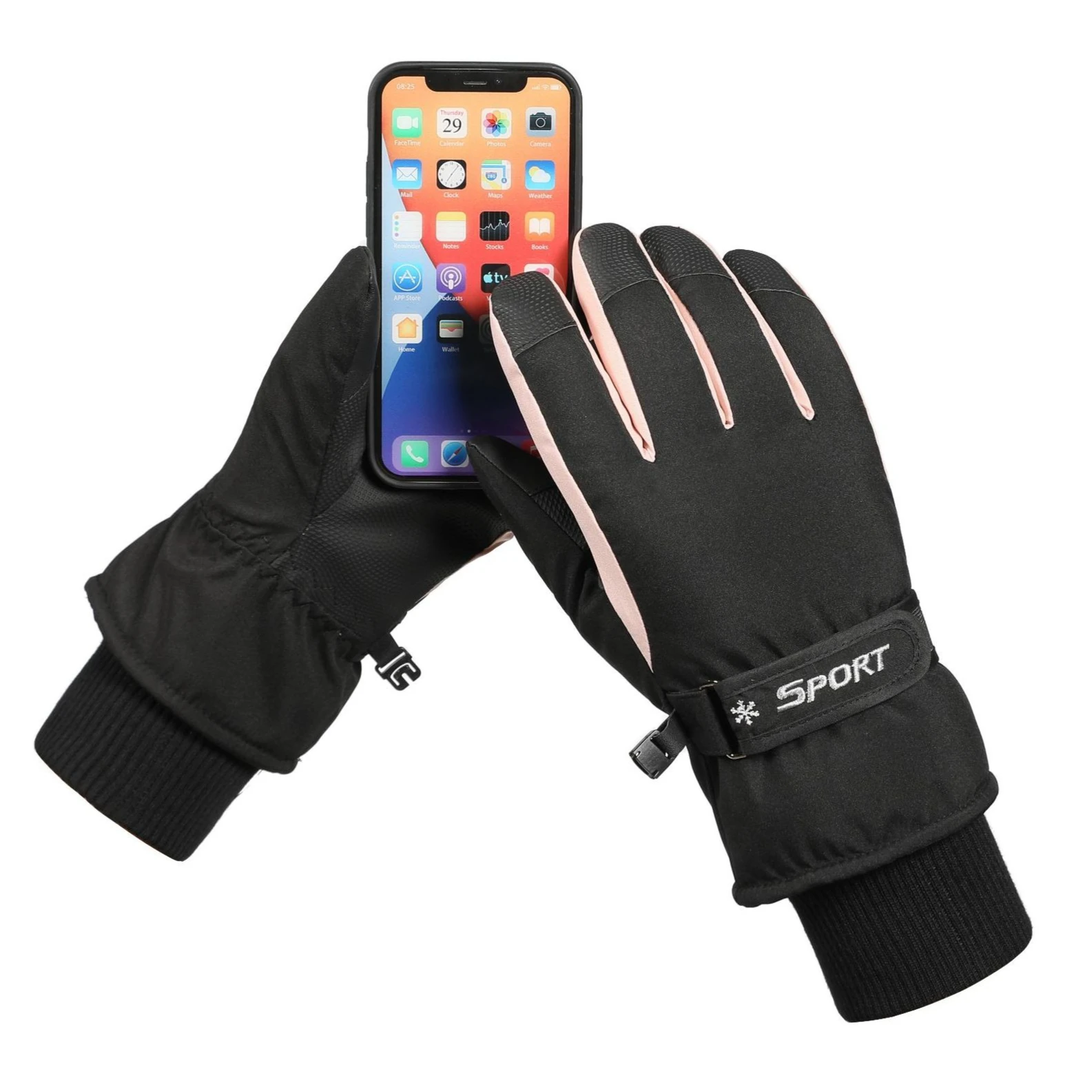 Осенне-зимние женские перчатки с сенсорным экраном, водонепроницаемые ветрозащитные мужские перчатки для спорта на открытом воздухе, теплые термофлисовые лыжные перчатки для бега
Осенне-зимние женские перчатки с сенсорным экраном, водонепроницаемые ветрозащитные мужские перчатки для спорта на открытом воздухе, теплые термофлисовые лыжные перчатки для бега