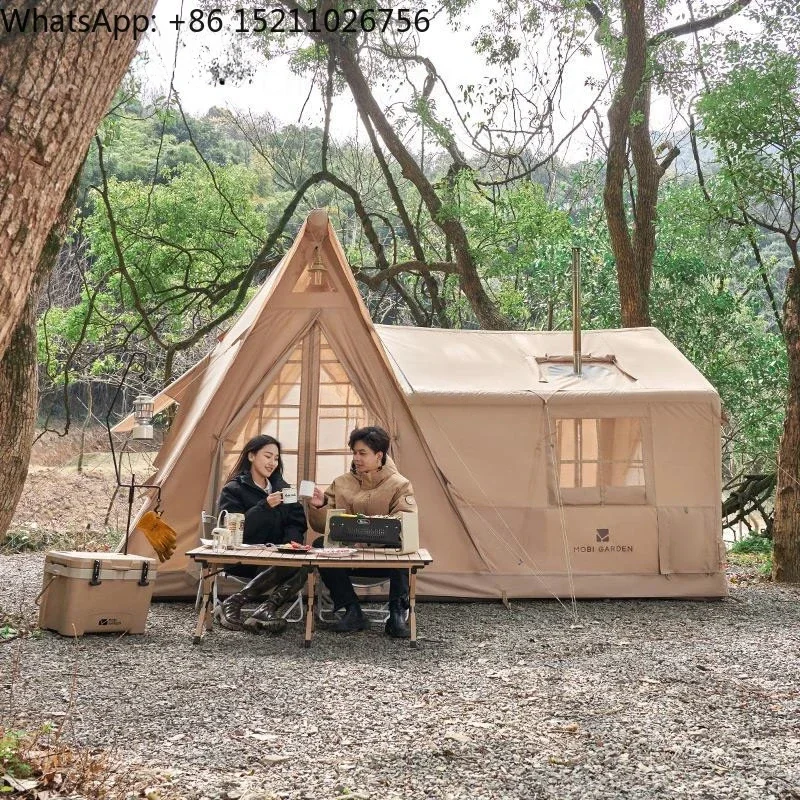 MOBI GARDEN Cloud Villa 12.6 Tent Outdoor Camping Portable Foldable Rain Proof Thickened Wind Proof Inflatable Tent House Type
MOBI GARDEN Cloud Villa 12.6 Tent Outdoor Camping Portable Foldable Rain Proof Thickened Wind Proof Inflatable Tent House Type