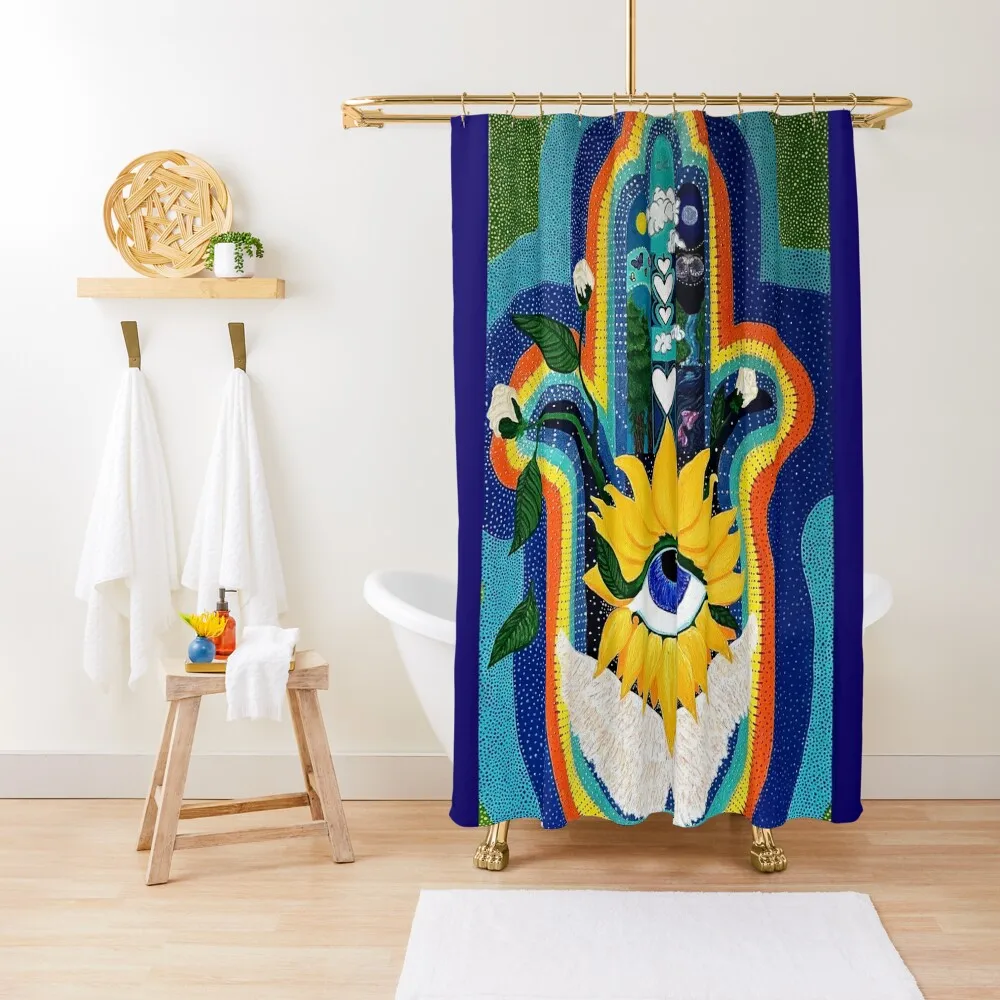 Hamsa Hand Prayer Painting Shower Curtain Shower Set For Bathroom Bathroom Showers Cover For Bathroom Shower Curtain
Hamsa Hand Prayer Painting Shower Curtain Shower Set For Bathroom Bathroom Showers Cover For Bathroom Shower Curtain