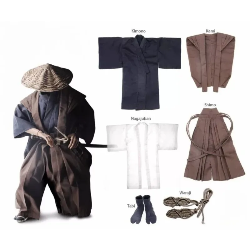 1/6 Scale Toys Japan Samurai Clothes Suit Kimono Pants Shoes Set Model for 12'' Action Figures Body Decor Collection
1/6 Scale Toys Japan Samurai Clothes Suit Kimono Pants Shoes Set Model for 12'' Action Figures Body Decor Collection