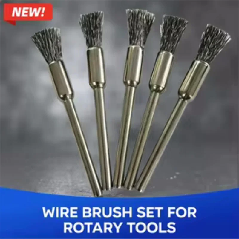 5PCS Brush Head Wire Brush Set Electric Grinder Rotary Tool Brushes for Deburring Polishing Rust Removal Walnut Wenwan Cleaning
5PCS Brush Head Wire Brush Set Electric Grinder Rotary Tool Brushes for Deburring Polishing Rust Removal Walnut Wenwan Cleaning