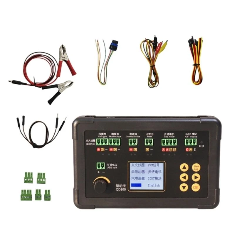 Car Ignitions Coil Test Detector Idling Stepper Motor Instrument Fault Detector Ignitions Coil Tester Drive Simulators