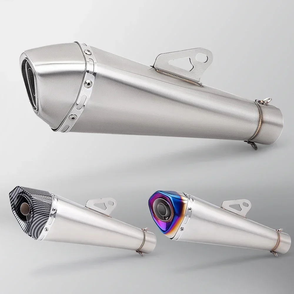 36-51mm Motorcycle Exhaust Muffler Pipe With DB Killer Stainless Steel For R1 R3 R6 Nmax Tmax CBR300 500 Z400 MT07,
36-51mm Motorcycle Exhaust Muffler Pipe With DB Killer Stainless Steel For R1 R3 R6 Nmax Tmax CBR300 500 Z400 MT07,