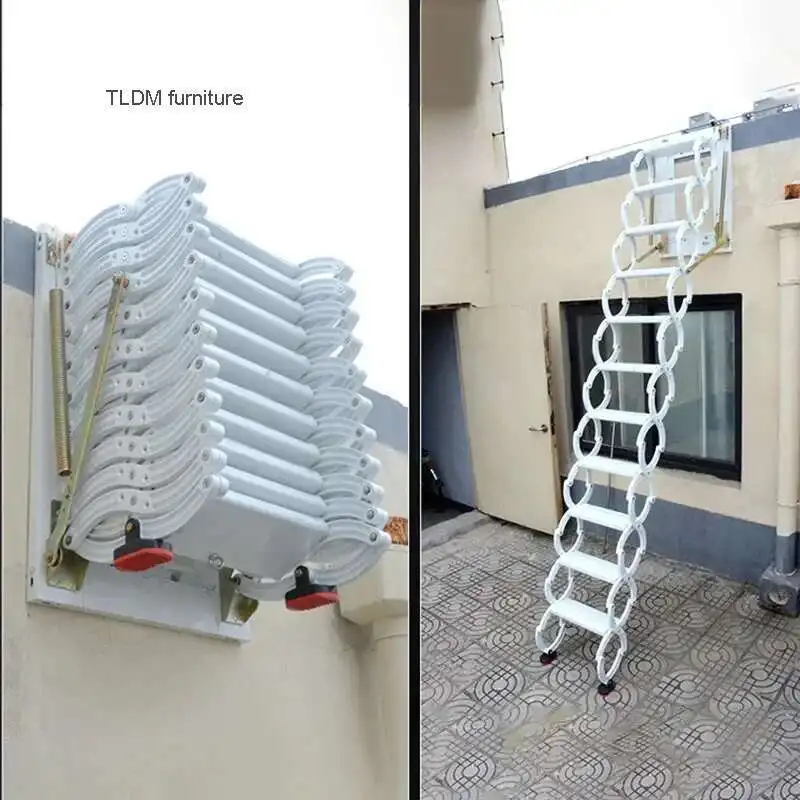 Attic Telescopic Staircase Home Thickened Invisible Stretch Ladders Indoor and Outdoor Wall Hanging Folding Villa Duplex Ladder
Attic Telescopic Staircase Home Thickened Invisible Stretch Ladders Indoor and Outdoor Wall Hanging Folding Villa Duplex Ladder