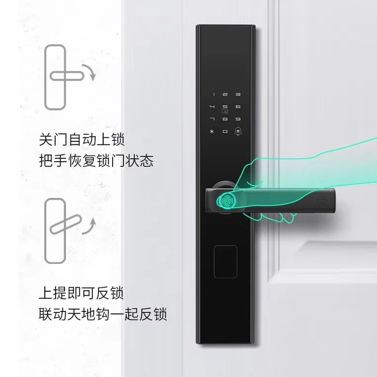 K2S fingerprint lock one grip open remote home anti-theft door password lock smart door lock electronic all manufacturers w
K2S fingerprint lock one grip open remote home anti-theft door password lock smart door lock electronic all manufacturers w