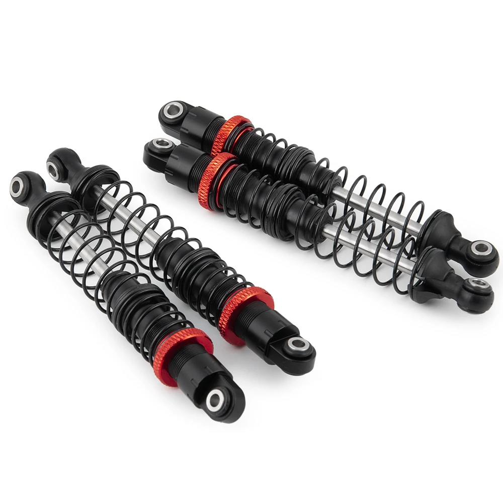 4Pcs/SET Alloy Metal Shock Absorber 90mm/100mm/110mm/120mm for 1/10 RC Car D90 Trx4 SCX10 Wraith
4Pcs/SET Alloy Metal Shock Absorber 90mm/100mm/110mm/120mm for 1/10 RC Car D90 Trx4 SCX10 Wraith