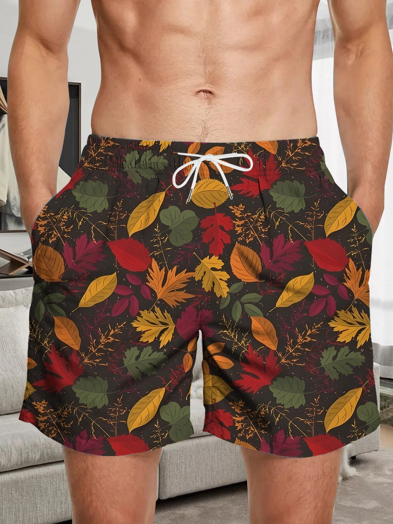 Casual Lounge Beach Shorts Men Full Digital Print Skin-friendly Polyester Trunks
Casual Lounge Beach Shorts Men Full Digital Print Skin-friendly Polyester Trunks