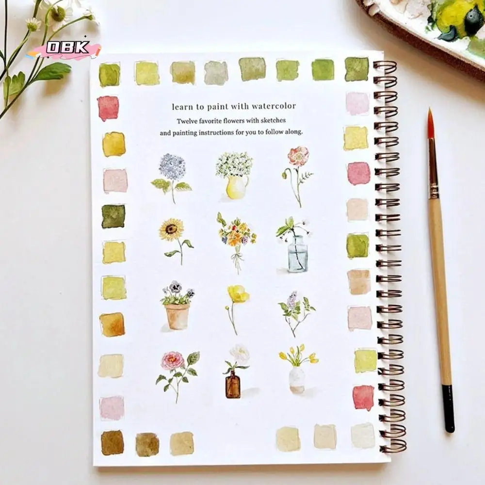 Beginner-Friendly Watercolor Workbooks with Paint Brush Art Crafts Watercolor Painting Book Kid Entertainment Painting
Beginner-Friendly Watercolor Workbooks with Paint Brush Art Crafts Watercolor Painting Book Kid Entertainment Painting