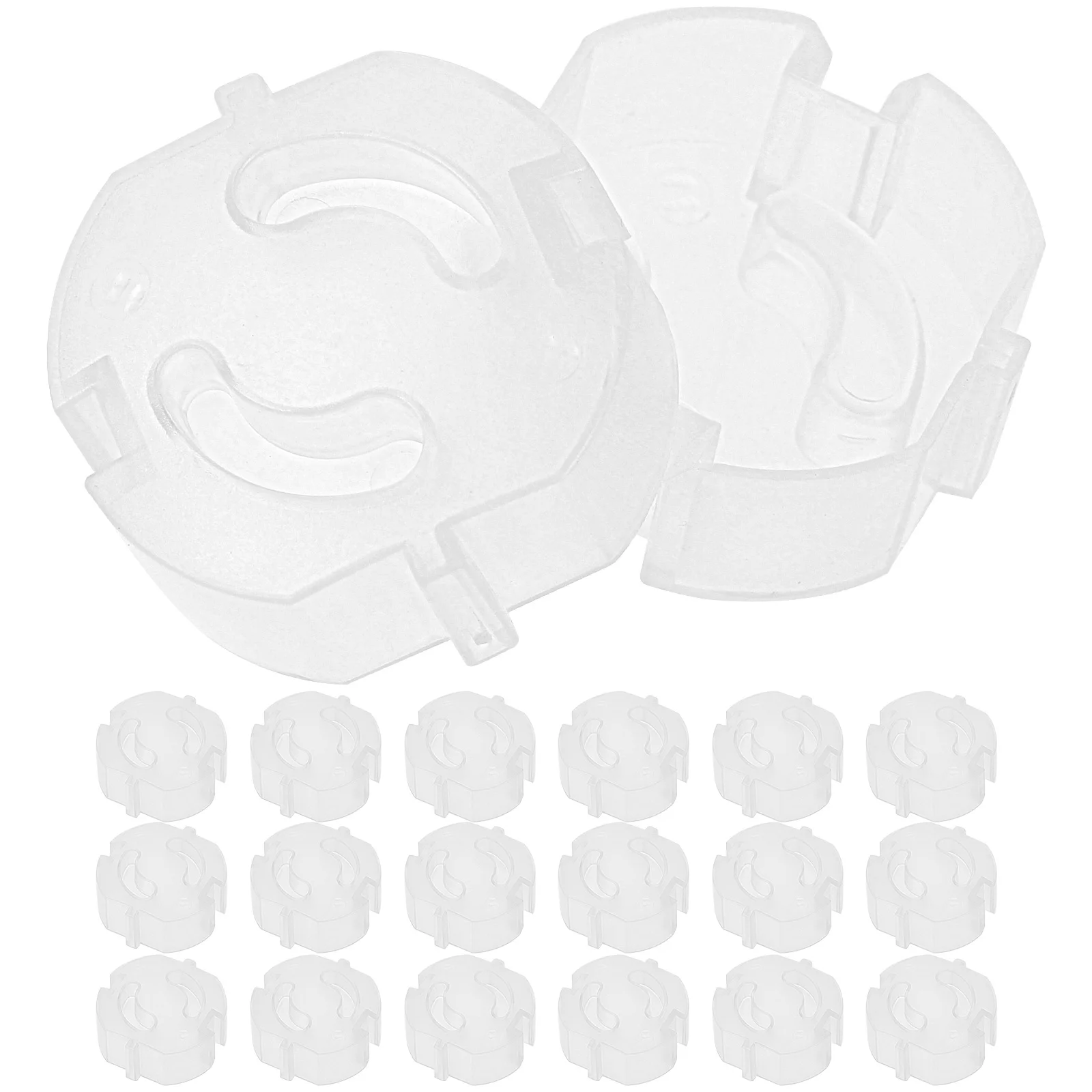 20pcs Power Socket Covers Outlet Protective Safety Plugs Durable Reusable Anti Shock Electrical Household Protectors
20pcs Power Socket Covers Outlet Protective Safety Plugs Durable Reusable Anti Shock Electrical Household Protectors