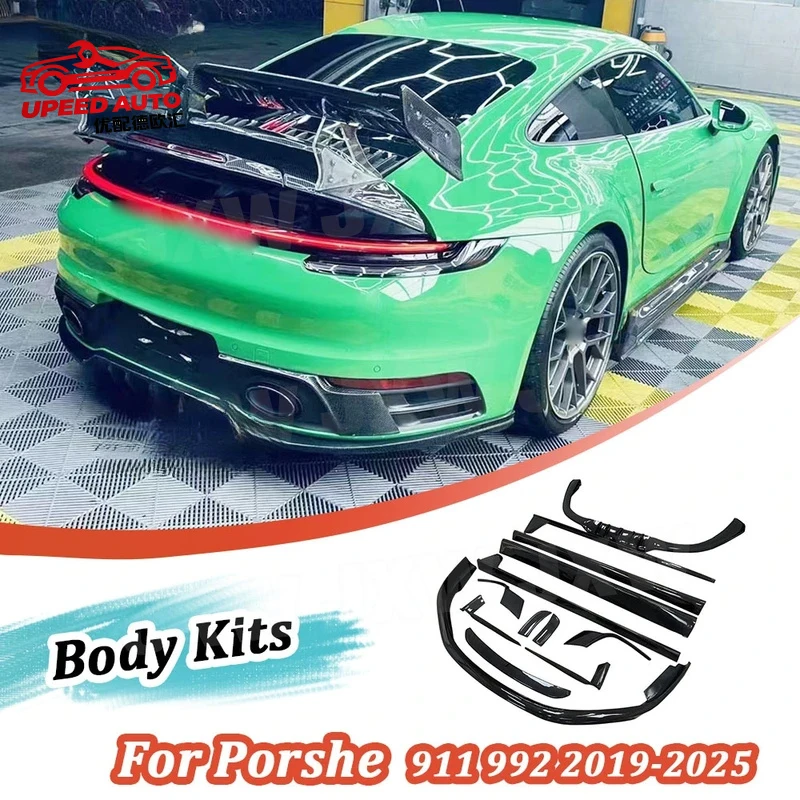 Suitable for Carbon Fiber Front Rear Lip Diffuser Spoiler With fender Side Skirts Porshe 911 992 Sports 2019-2025 BodyKit
Suitable for Carbon Fiber Front Rear Lip Diffuser Spoiler With fender Side Skirts Porshe 911 992 Sports 2019-2025 BodyKit