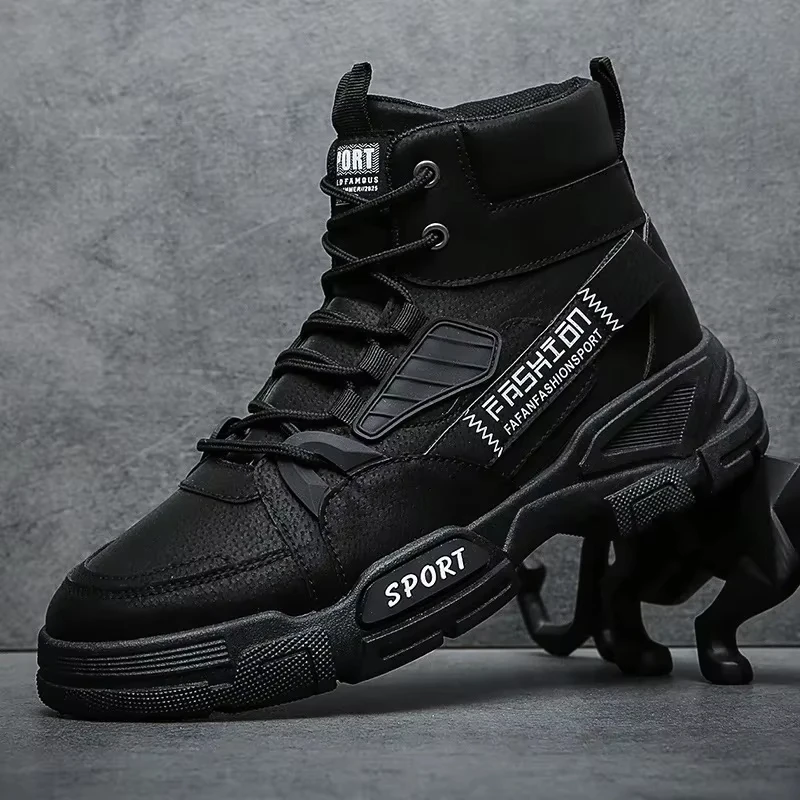 Обувь для мужчин Дизайнерские высокие ботильоны Осенние уличные кроссовки Зимние удобные рабочие ботинки на платформе Мужская обувь Botas Hombre
Обувь для мужчин Дизайнерские высокие ботильоны Осенние уличные кроссовки Зимние удобные рабочие ботинки на платформе Мужская обувь Botas Hombre