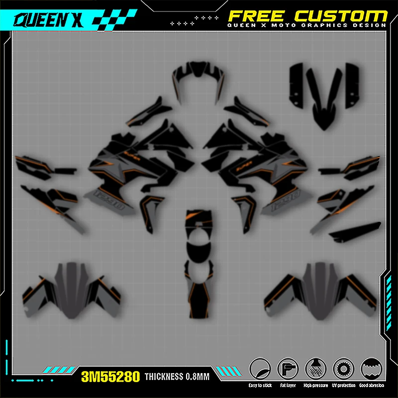 Queen X MOTOR For KTM ADV 1290 R S 2021 2022 2023 Full Set Motorcycle Graphics Decals Stickers Kits 001
Queen X MOTOR For KTM ADV 1290 R S 2021 2022 2023 Full Set Motorcycle Graphics Decals Stickers Kits 001