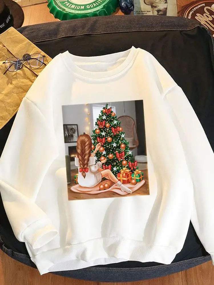 Tree Trend Lovely Cute Women Fleece Clothing Christmas Spring New Year Fashion Winter Pullovers Print Female Graphic Sweatshirts
Tree Trend Lovely Cute Women Fleece Clothing Christmas Spring New Year Fashion Winter Pullovers Print Female Graphic Sweatshirts