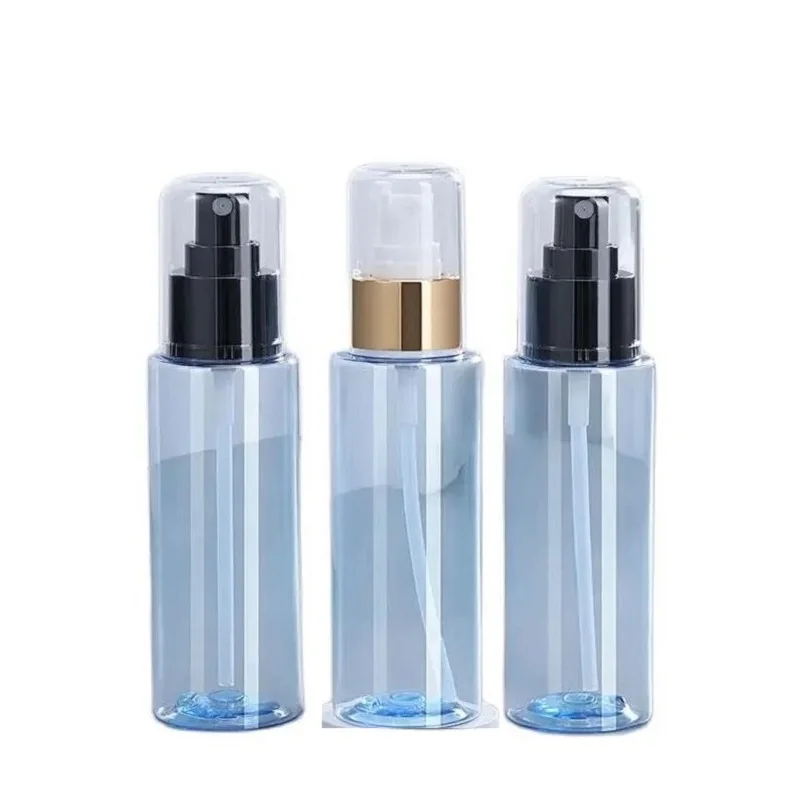 25pcs Transparent Blue Plastic Bottles 3OZ 100ml Empty PET Cosmetic Packaging Gold Black Pump Mist Spray Refillable Bottles
25pcs Transparent Blue Plastic Bottles 3OZ 100ml Empty PET Cosmetic Packaging Gold Black Pump Mist Spray Refillable Bottles