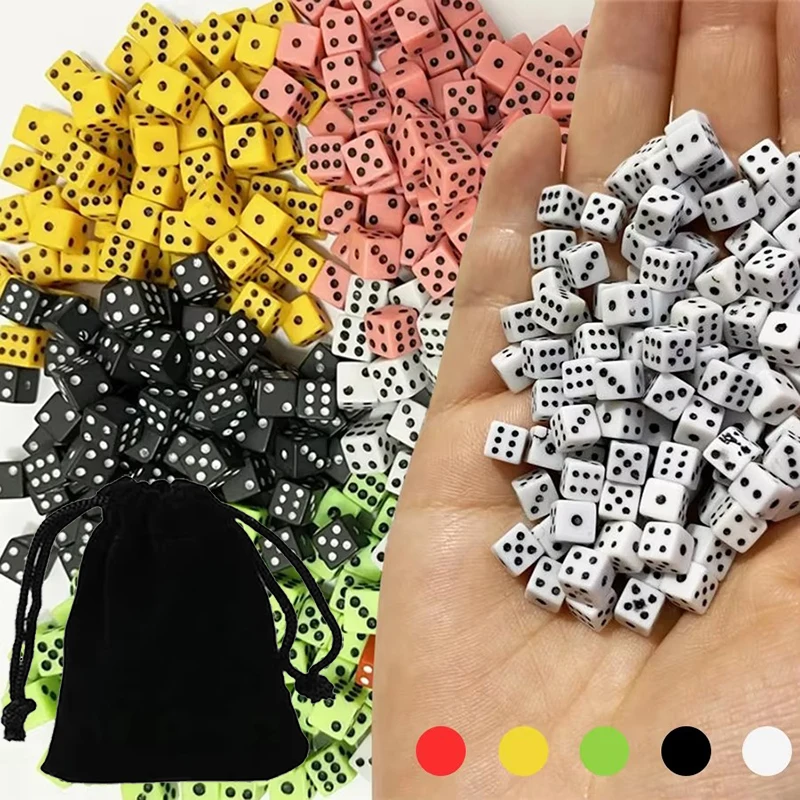 500Pcs 8mm Mini D6 Dice Acrylic 6-Sided Game Dice with Storage Bag for Math Teachingg Board Game Tabletop RPG Party Favors TMZ
500Pcs 8mm Mini D6 Dice Acrylic 6-Sided Game Dice with Storage Bag for Math Teachingg Board Game Tabletop RPG Party Favors TMZ